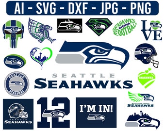 Seattle Seahawks Svg Etsy