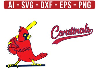 St Louis Cardinals Svg Etsy