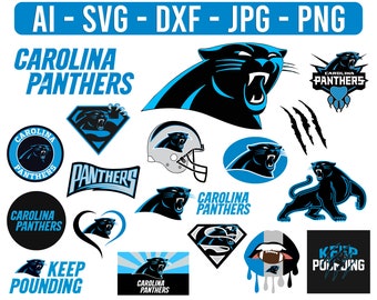 Carolina Panthers Svg Etsy