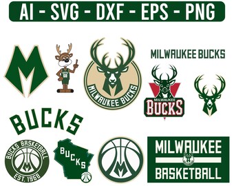 Milwaukee Bucks Svg Etsy