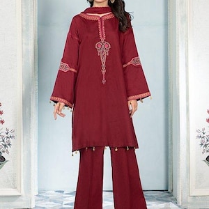 3pc Maria b embroidered salwar kameez