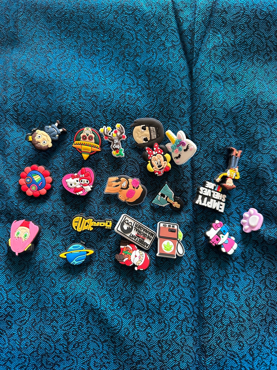 120 Croc Charm Lot/funny Charm/shoes Decoration Etsy