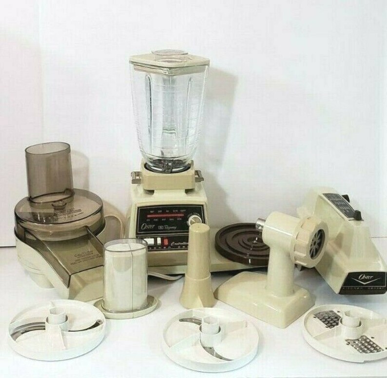 Vintage Oster Regency Kitchen Center Mixer Chopper Food Etsy