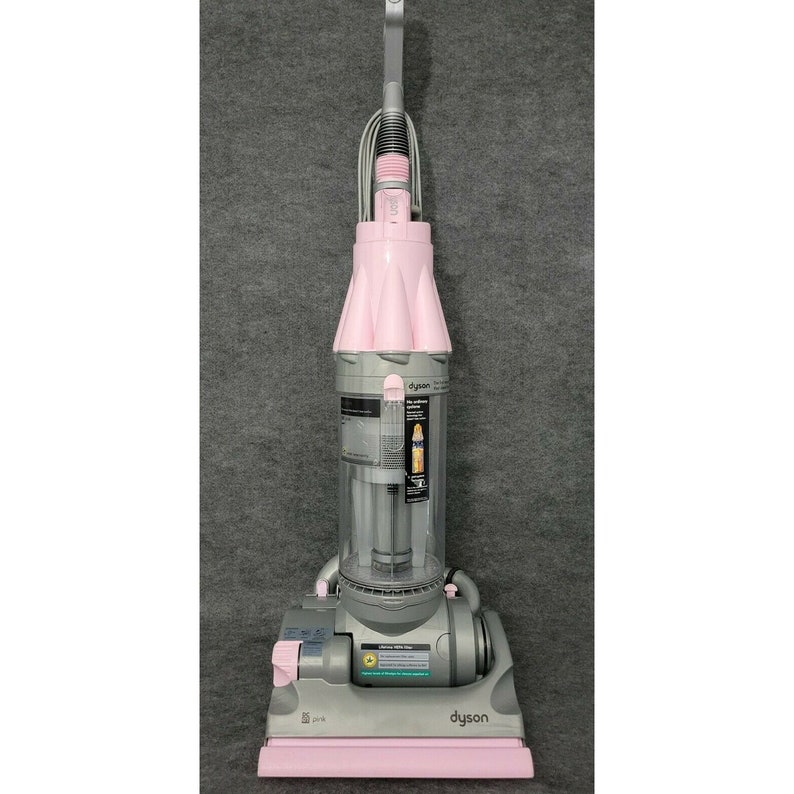 Dyson DC07 PINK Upright Vacuum With Attachments & New Filters Etsy