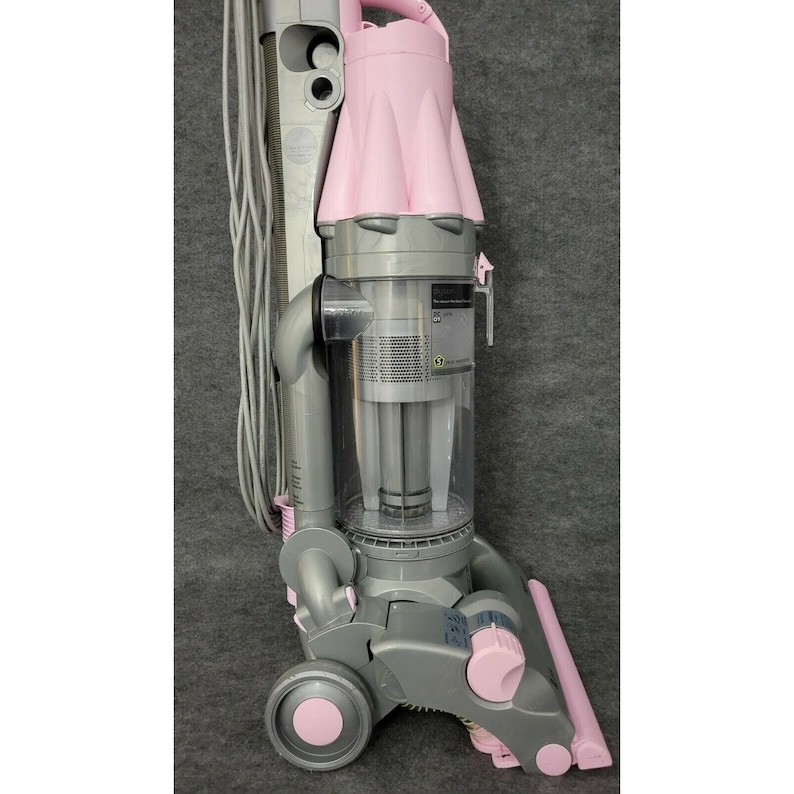 Dyson DC07 PINK Upright Vacuum With Attachments & New Filters Etsy