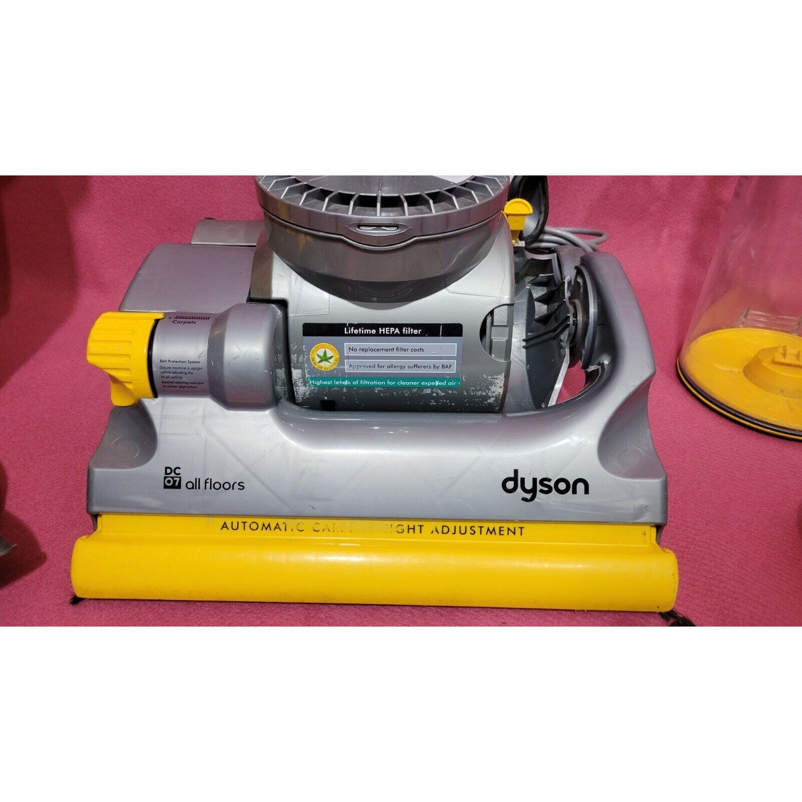 Dyson DC7 WARRANTY Upright Vacuum Attachments & New Filters Refurbished