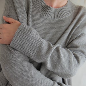 Soft knitted cashmere sweater, 100% cashmere. image 8
