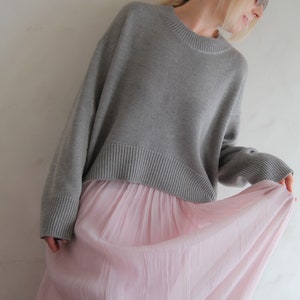 Soft knitted cashmere sweater, 100% cashmere. image 7