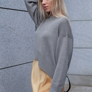 Soft knitted cashmere sweater, 100% cashmere. image 5