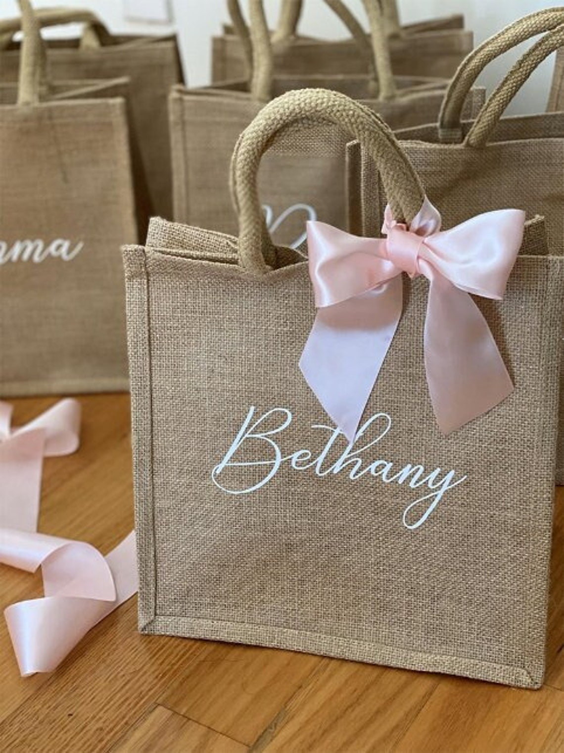 Personalized Bag bridesmaid Gift tote Bag Gift wedding Etsy