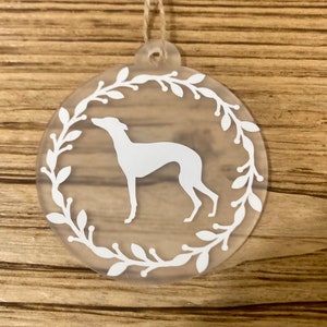 Windhund/Whippet/Lurcher Baumschmuck