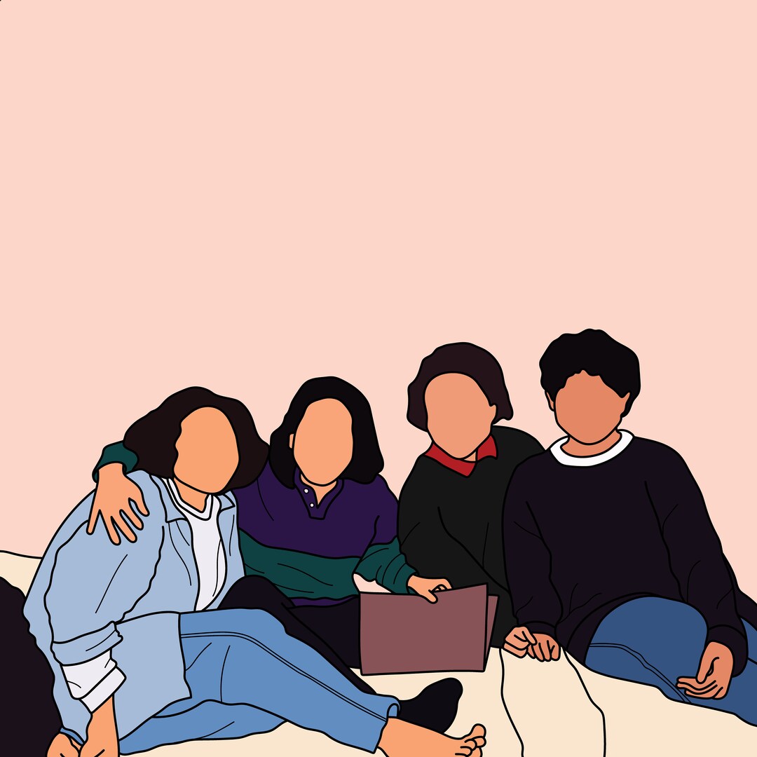 Custom Outline Illustration - Etsy