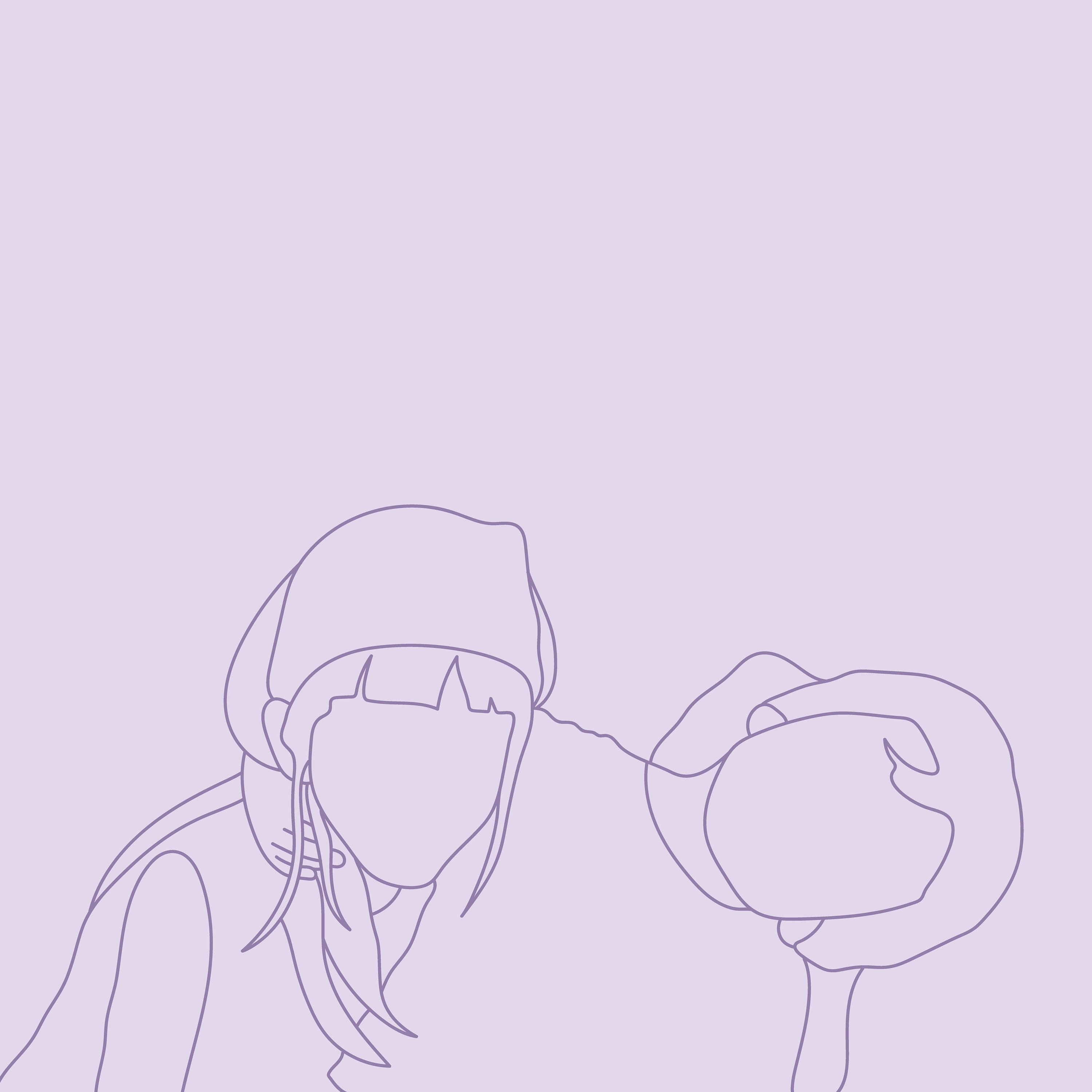 Custom Outline Illustration two Tones - Etsy