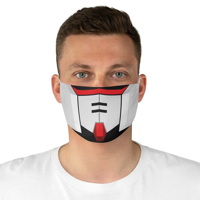 3D robot mask anime mask anime face mask Gundam Face | Etsy