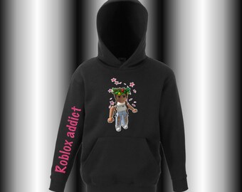 Roblox Hoodie Etsy - blank hoodie roblox