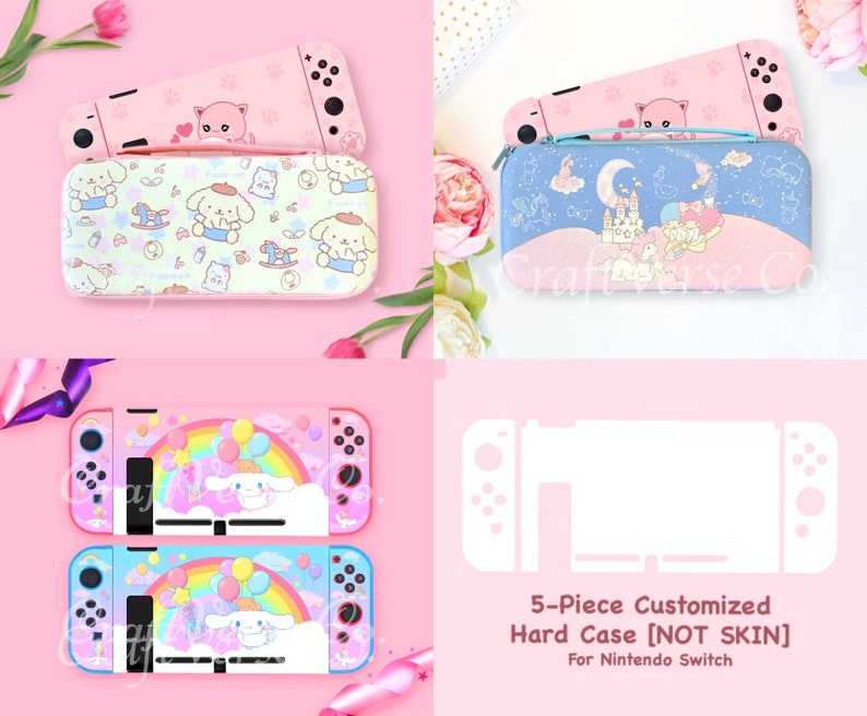 Cinnamoroll Switch Case Nintendo Switch Case Pompompurin Etsy