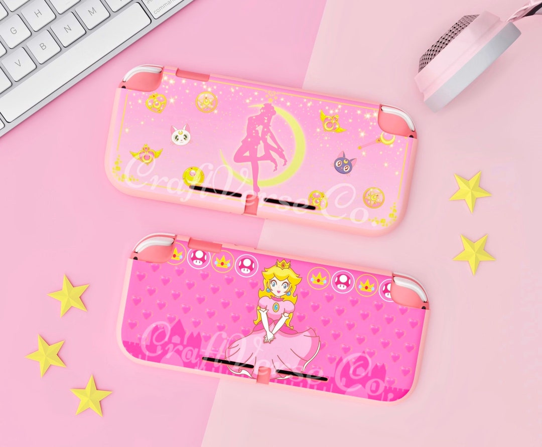 Princess Peach Switch Lite Case | Nintendo Switch Lite Case | Super ...