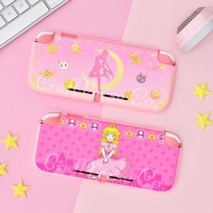 Princess Peach Switch Lite Case | Nintendo Switch Lite Case | Super ...
