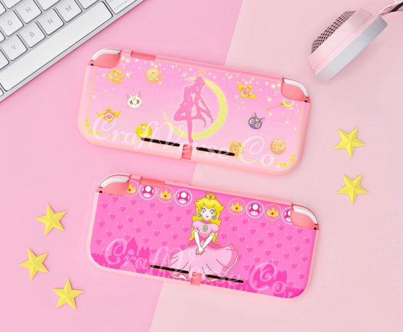 Princess Peach Switch Lite Case Nintendo Switch Lite Case Super Mario Switch  Lite Case Nintendo Switch Case Nintendo Switch Lite Skin 