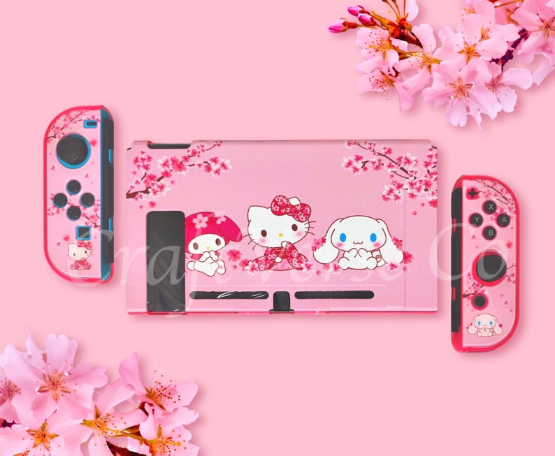 Custom Sanrio Switch Case Nintendo Switch Case Cinnamoroll Etsy