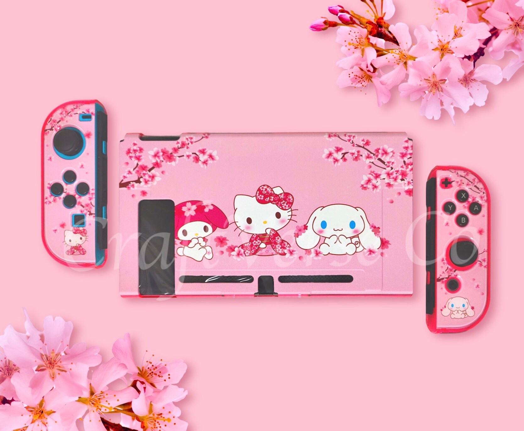 Custom Sanrio Switch Case Nintendo Switch Case Cinnamoroll Etsy