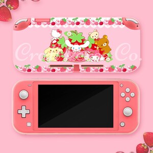 Strawberry Switch Lite Case | Nintendo Switch Lite Case | Rabbit Switch ...
