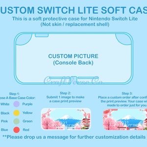 Princess Peach Switch Lite Case | Nintendo Switch Lite Case | Super ...