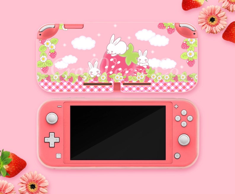 Strawberry Nintendo Switch Lite Case Fruit Switch Lite Case | Etsy