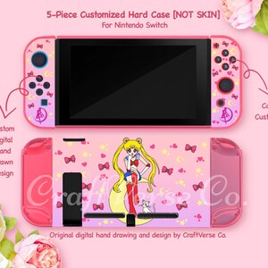Princess Peach Switch Case Nintendo Switch Case Super - Etsy