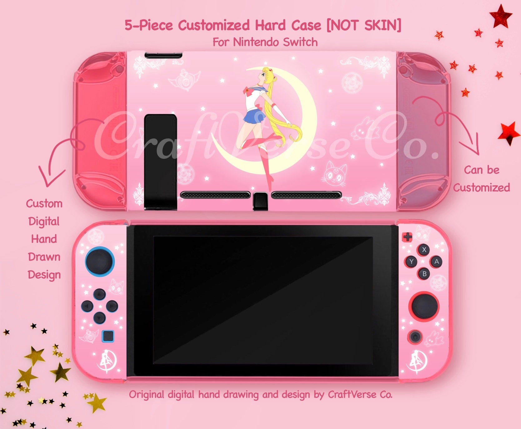 Princess Peach Switch Case Nintendo Switch Case Super - Etsy UK