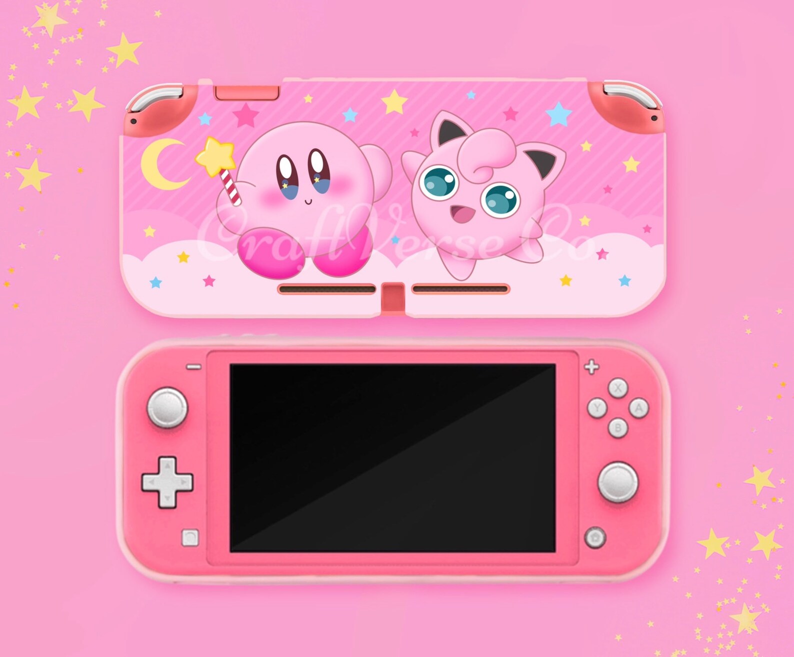 Kirby Nintendo Switch Lite Case Kirby Switch Lite Case Etsy