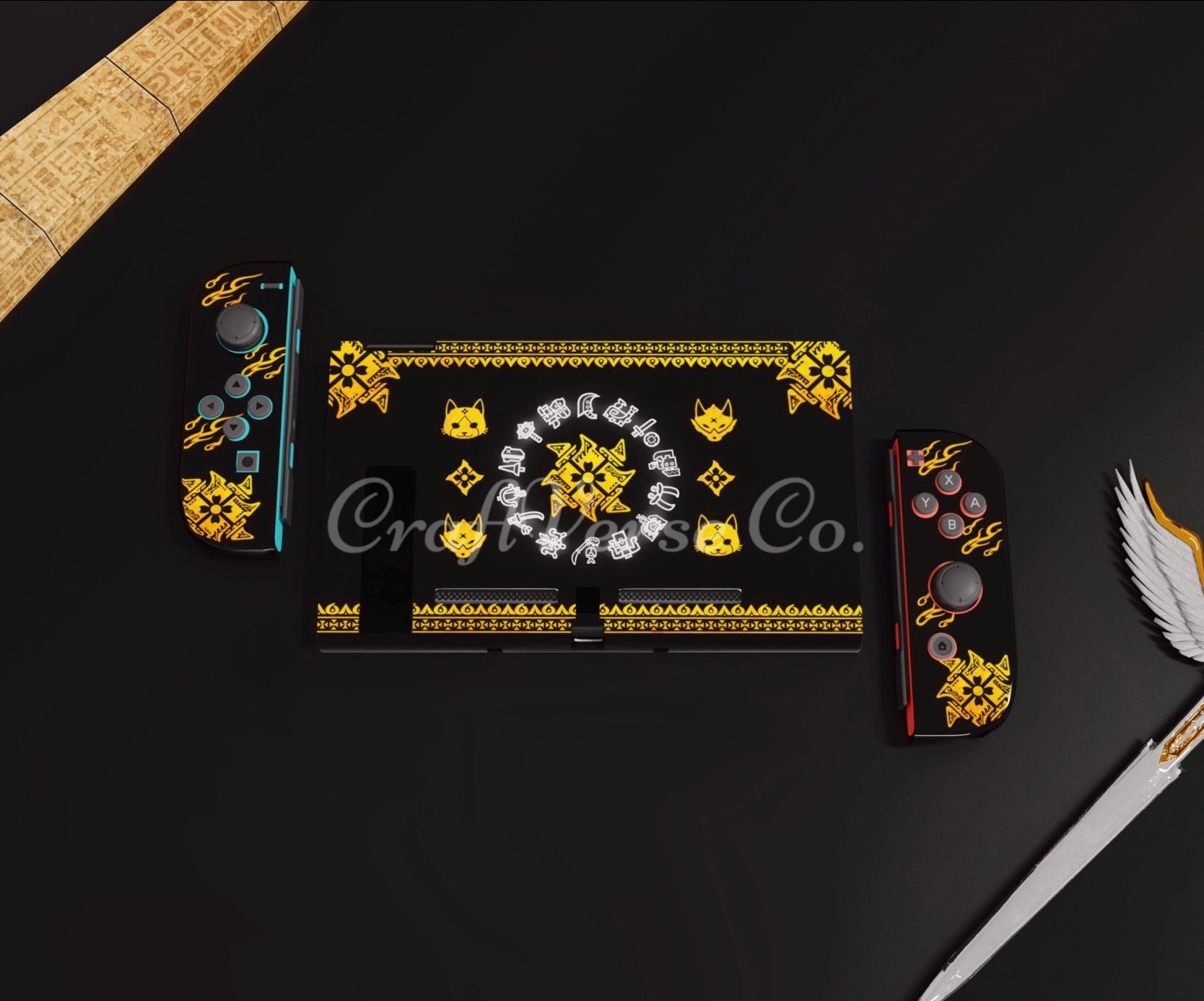 Custom Switch Case Monster Nintendo Switch Case Monster | Etsy