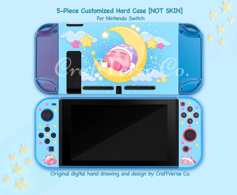Kirby Switch Case Nintendo Switch Case Kirby Star Switch - Etsy