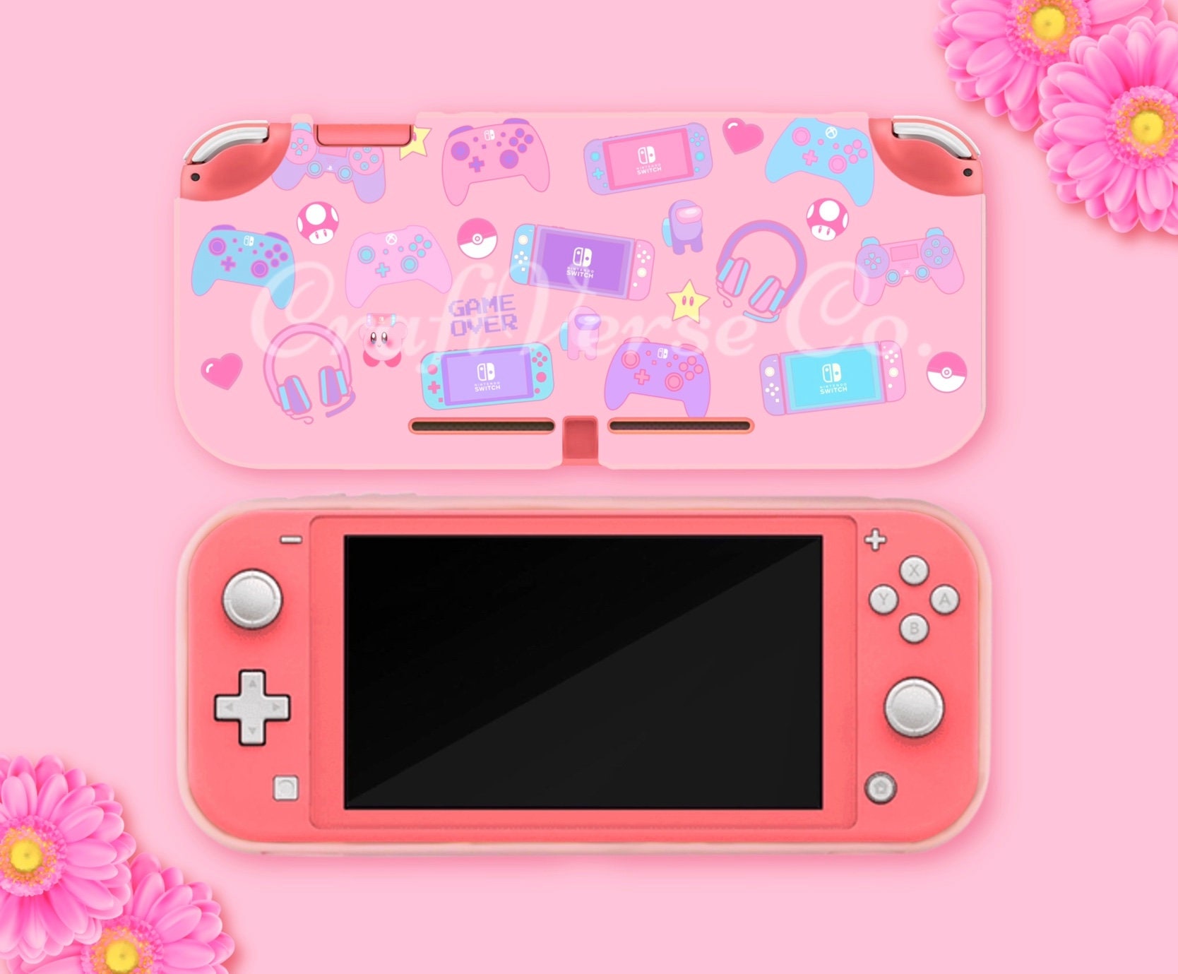 GAMER GIRL Nintendo Switch Lite Case Gaming Nintendo Switch | Etsy