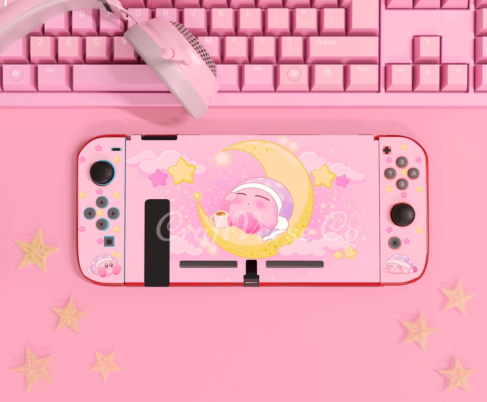 Kirby Switch Case Nintendo Switch Case Custom Switch Case - Etsy