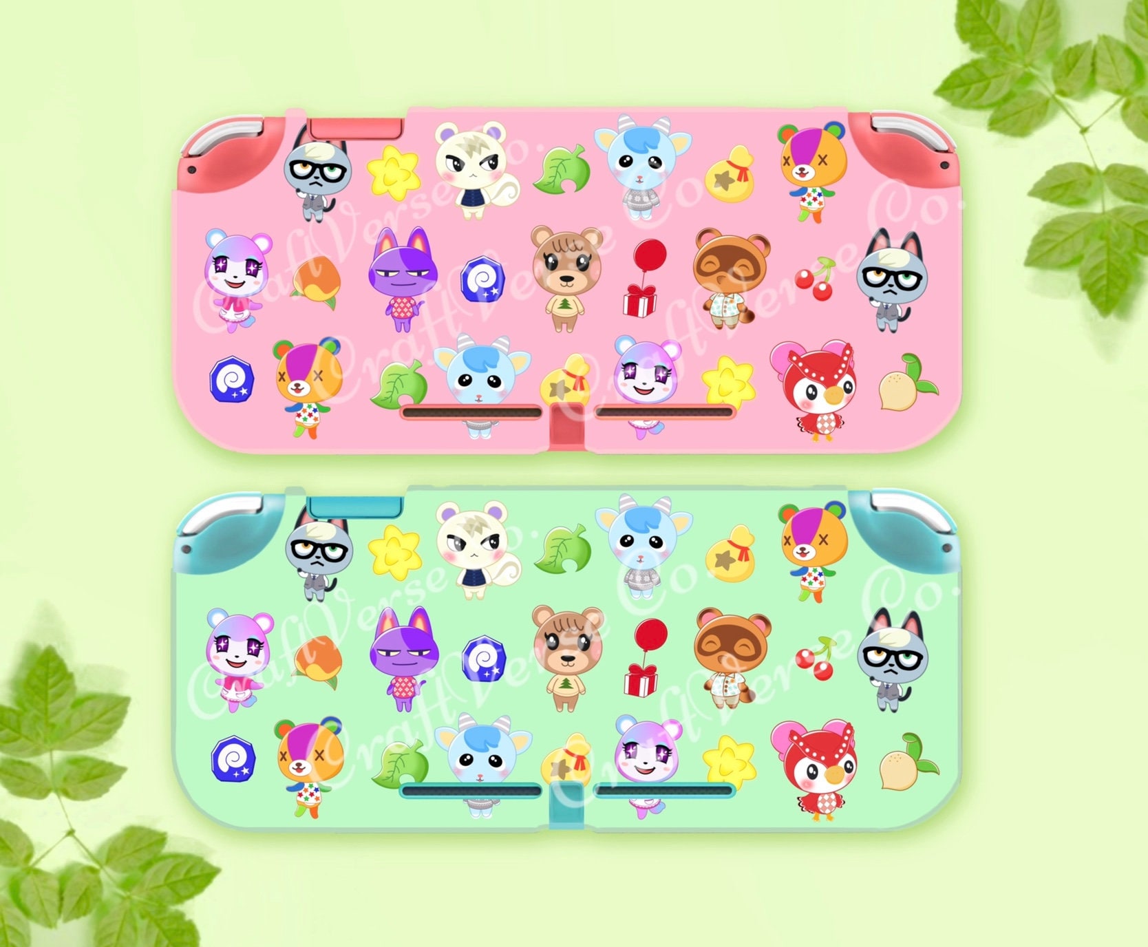 Animal Crossing Switch Lite Case | Nintendo Switch Case ACNH Animal Crossing Switch Lite Case | Nintendo Switch Case ACNH