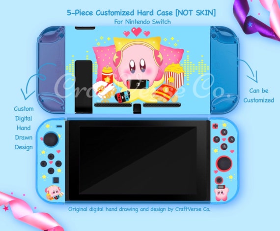 Nintendo Switch Oled Custom Made Pc Protector Shell Étui de