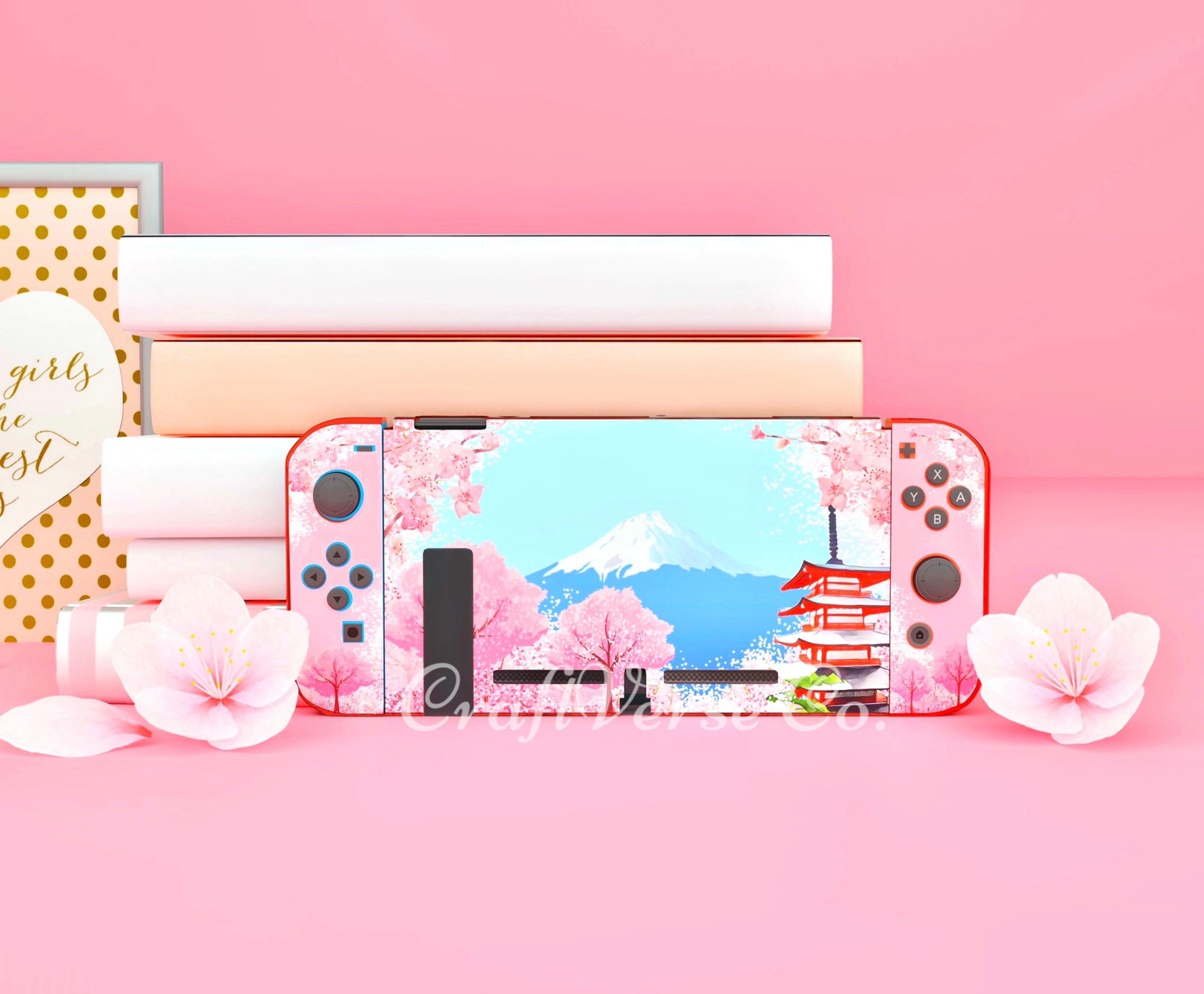 Sakura Switch Case | Nintendo Switch Case / Switch Lite Case Sakura Switch Case | Nintendo Switch Case / Switch Lite Case