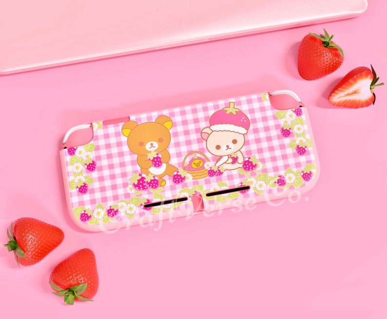 Strawberry Switch Lite Case Nintendo Switch Lite Case | Etsy