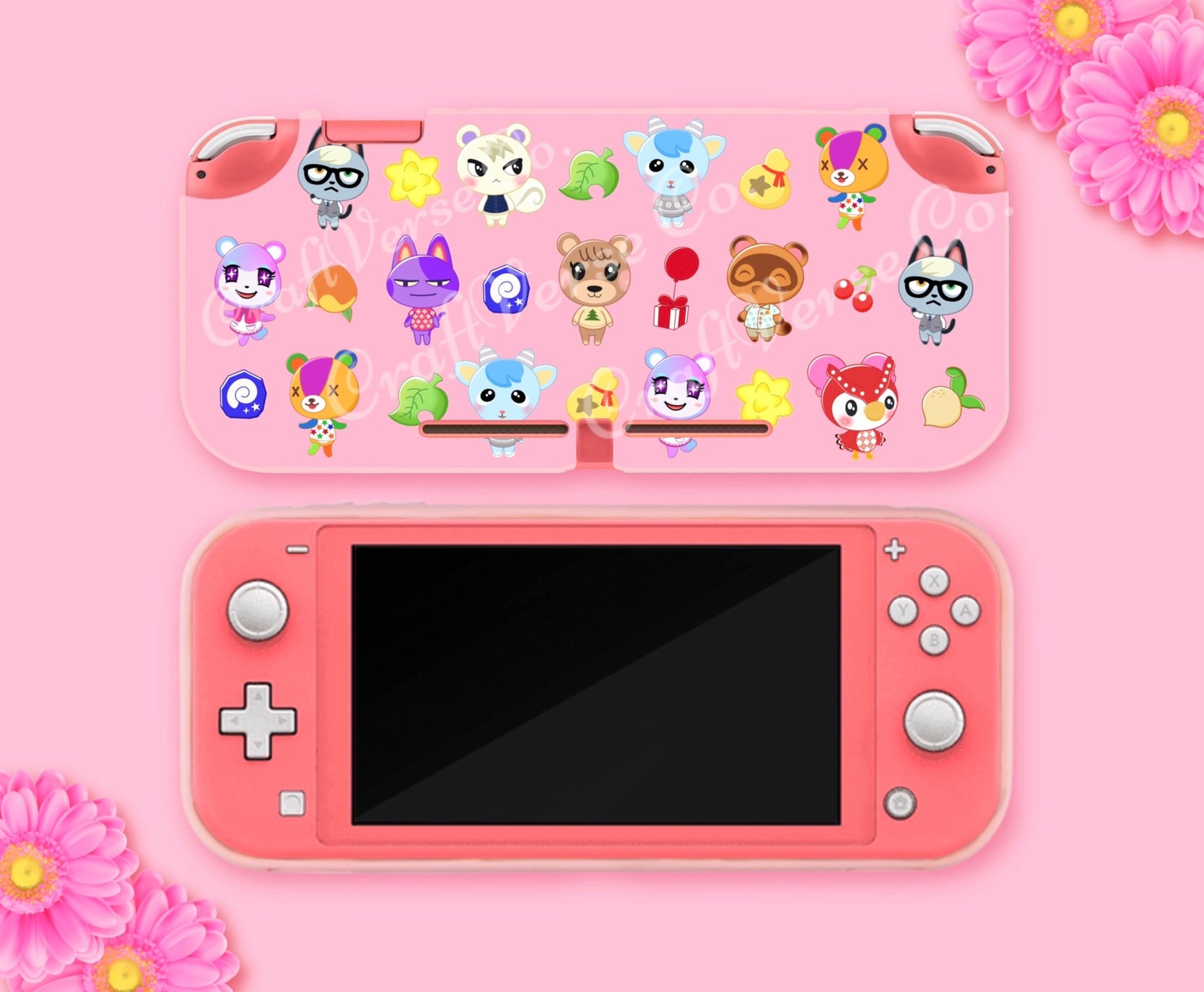 Animal Crossing Switch Lite Case | Nintendo Switch Case ACNH Animal Crossing Switch Lite Case | Nintendo Switch Case ACNH