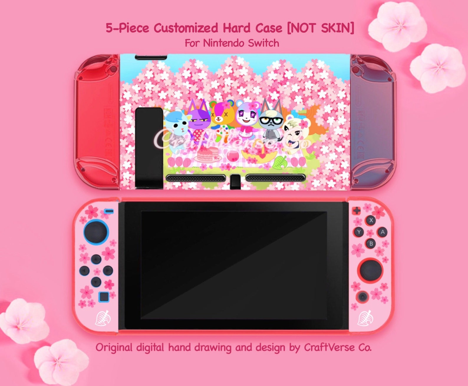 Animal Crossing Switch Case / Nintendo Switch Case / Custom | Etsy