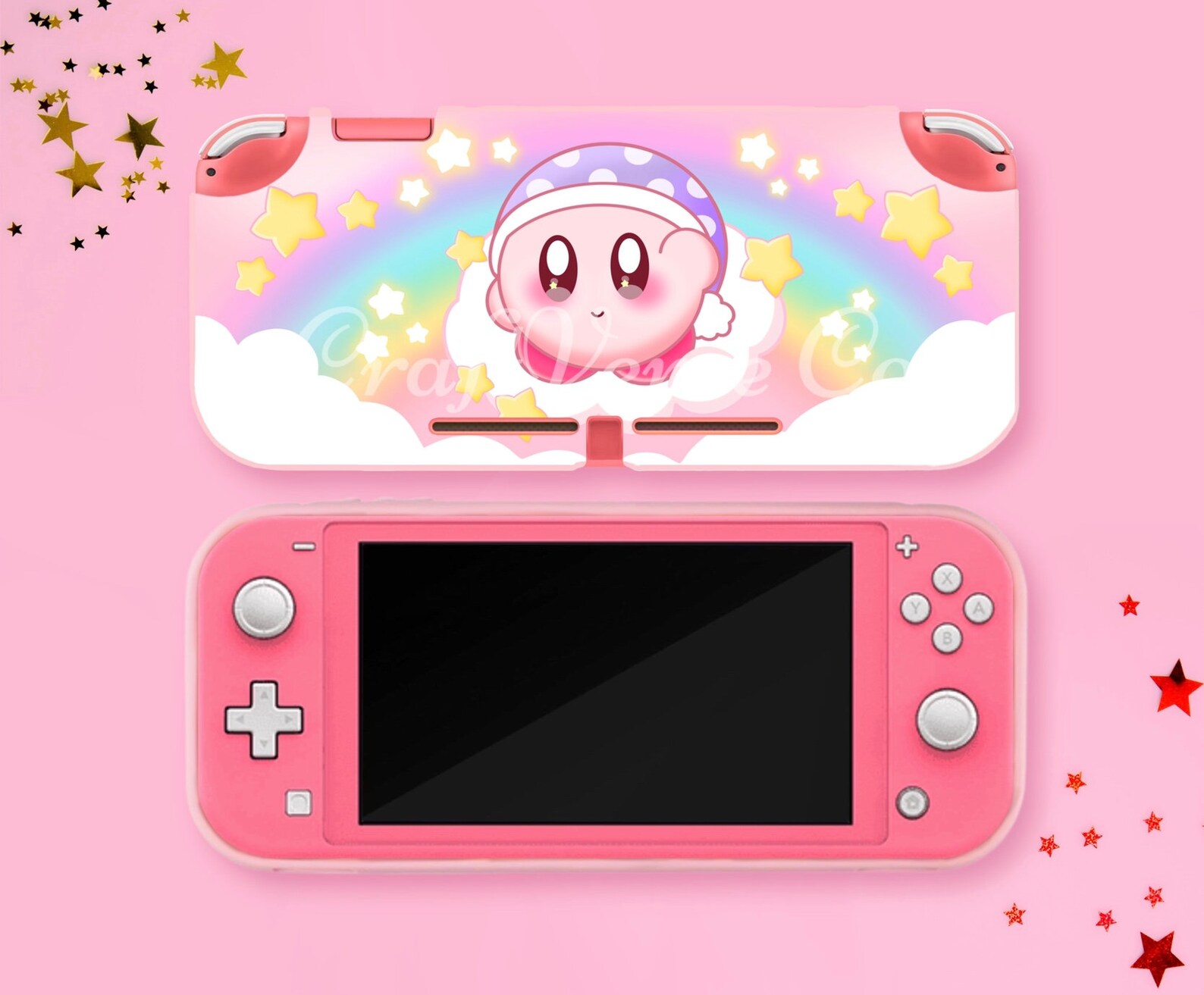 Kirby Nintendo Switch Lite Case Kirby Switch Lite Case Etsy
