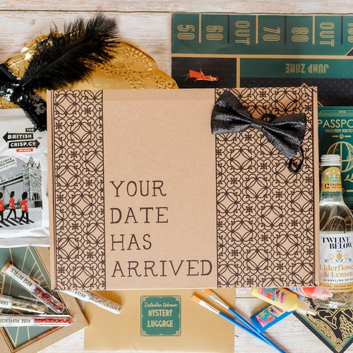 Tuscan Pottery Date Night Box for Two Etsy UK