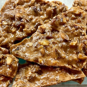 Buttered Rum Pecan Brittle