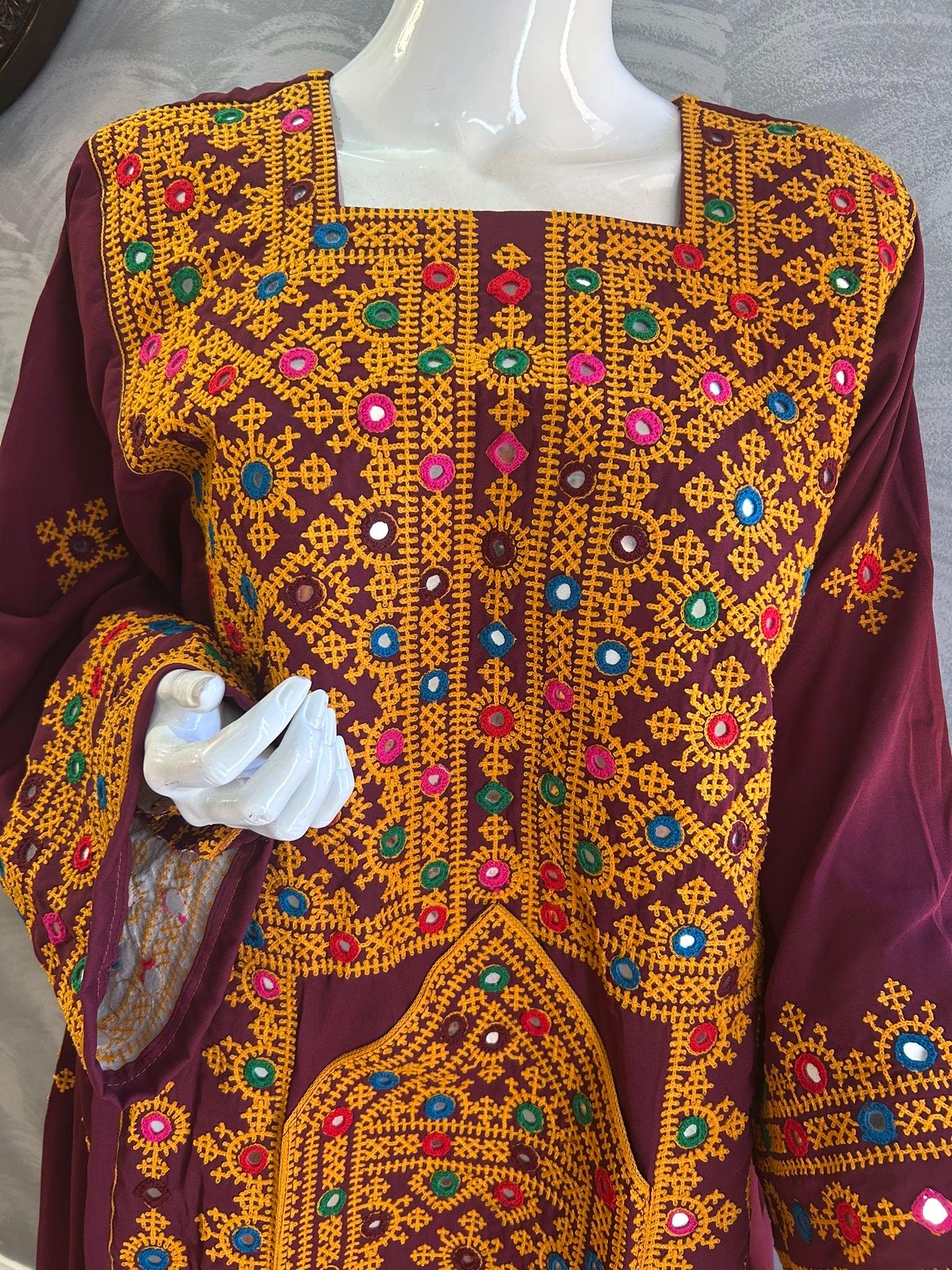 sindhi hand embroidery dresses