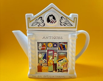 Antique Shop Decorative Teapot | Wade England | English Life Teapots, Decorative Teapot, Collectors Teapot