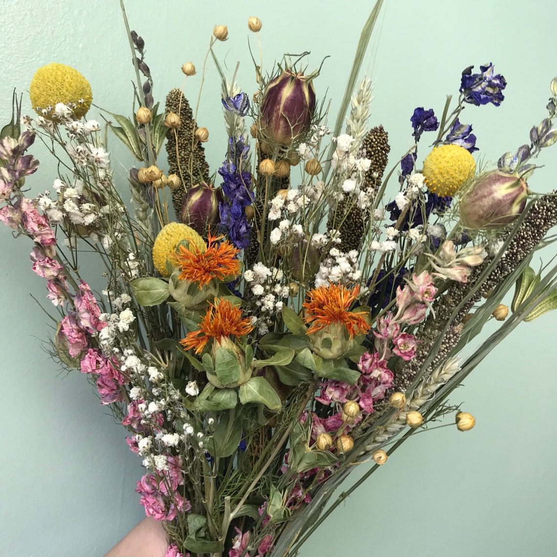 Design your own dried flower bunch/bespoke bunch/custom order. Etsy
