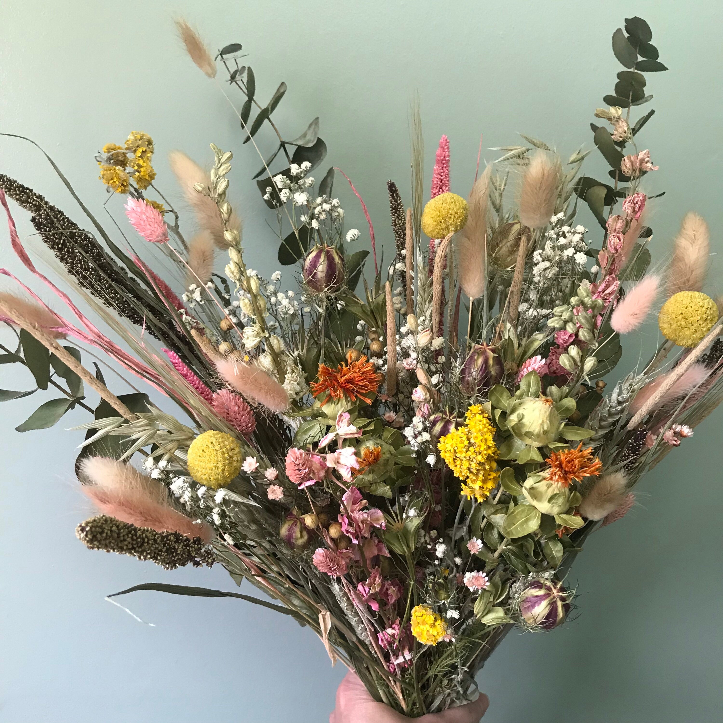 Design your own dried flower bunch/bespoke bunch/custom order. Etsy