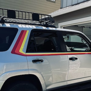 4runner Decal - 40th Anniversary Edition - Fits 5th Gen Toyota 4runner - Vintage Racing Sticker - Car Accessories