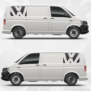 Stickers des panneaux latéraux Volkswagen pour Multivan VW, Transporter, Californie, Caravelle T5, T6, T61 - Vinyle ORACAL haute performance